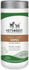 Vets Best Flea and Tick Wipes for Dogs 6 in x 8 in 50 Count