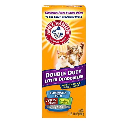 Arm and Hammer Double Duty Cat Litter Deodorizer with Baking Soda 30 fl. oz