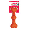 KONG SqueakStix Wigglerz Dog Toy Orange 1ea/LG
