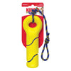 KONG Squeezz Tennis Buoy w/Rope Dog Toy Yellow 1ea/MD