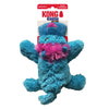 KONG Cozie King Lion Plush Dog Toy Blue 1ea/MD