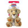KONG Comfort Kiddos Lion Dog Toy Tan 1ea/XXS