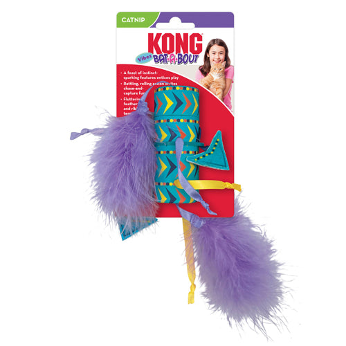 KONG Bat-A-Bout Vibez Roller Cat Toy 1ea/One Size