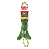 KONG Tugger Knots Frog Dog Toy Green 1ea/MD/LG