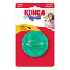 KONG Dental Squeezz Ball Dog Chew Teal 1ea/MD