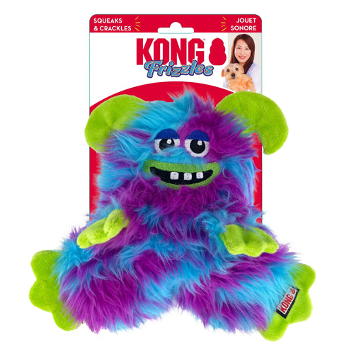 KONG Frizzles Dog Toy Razzle 1ea/MD