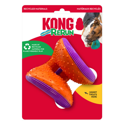 KONG Rerun Whoosh Ball Dog Toy Assorted 1ea/MD/LG