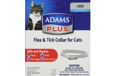 Adams Plus Flea and Tick Collar for Cats 1 pack