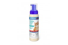 Adams Plus Flea and Tick Foaming Shampoo and Wash for Cats and Kittens