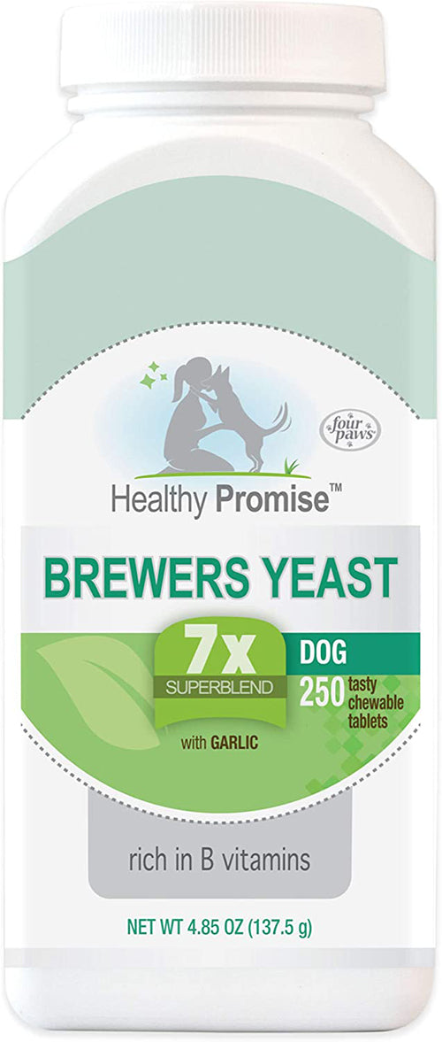 Four Paws Healthy Promise Brewers Yeast for Dogs Immunity; 1ea-250 ct