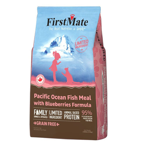 Firstmate Cat Limited Ingredient Grain Free Ocean Fish Blueberries 3.96Lb.