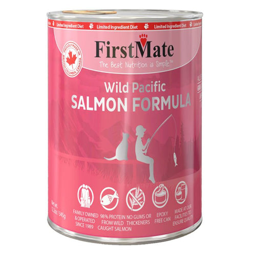 Firstmate Cat Limited Ingredient Grain Free Salmon 12.2oz.