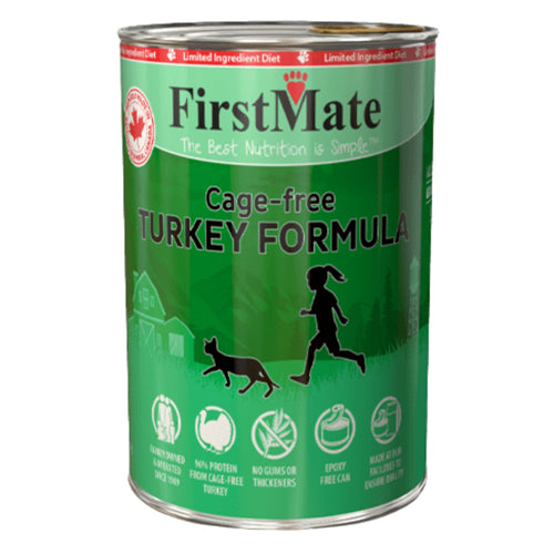 Firstmate Cat Limited Ingredient Grain Free Turkey 12.2oz.