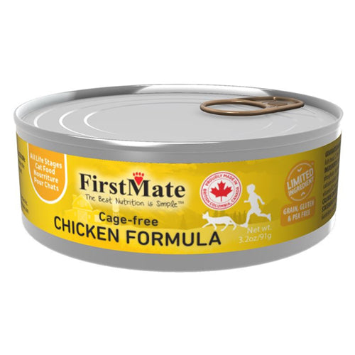 Firstmate Cat Limited Ingredient Grain Free Chicken 3.2oz.