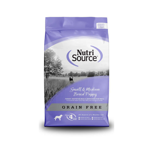 Nutrisource Dog Grain Free Puppy Small Breed Medium Breed 15Lb