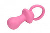 Rascals Latex Pacifier Dog Toy Pink 4.5 in