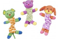 Spot Lil Spots Plush Dog Toy Bungee Assorted 9 in