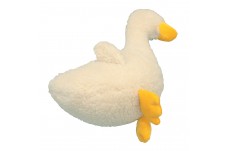 Spot Fleece Dog Toy Duck Natural 13 in