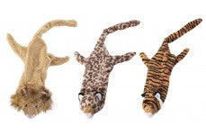 Skinneeez Jungle Series Dog Toy Jungle Cat Assorted Mini