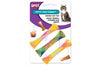 Spot Kitty Fun Tubes Catnip Toy Assorted 3.25 in 3 Pack