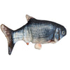 Spot Flippin Fish Cat Toy Grey-Blue-Tan 11.5in