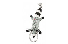 Skinneeez Tugs Dog Toy Forest Raccoon Multi-Color 23 in