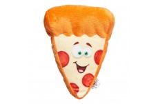 Spot Fun Food Dog Toy Pizza Multi-Color 6.5 in Medium