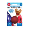 Spot Barrett Ball Dog Toy Red 2.5 in Small
