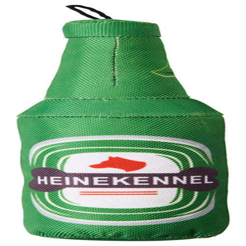 Spot Fun Drink Heinekennel Dog Toy Green 11in