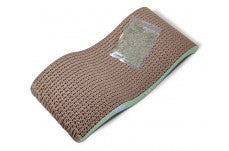 Van Ness Plastics Pureness ScratchN Relax Cat Scratcher Scratching Pad Brown