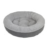 Arlee Maggie Donut Round Grey-Charcoal 35 x 35 x 10 Inch