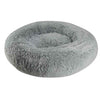 Arlee Warmly Shaggy Donut Charcoal 22 x 22 x 8 Inch