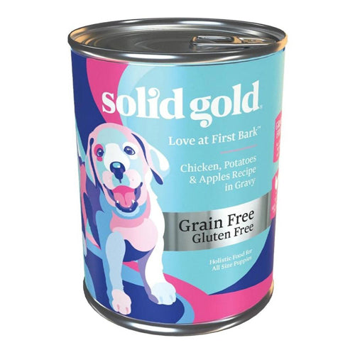 Solid Gold  Puppy Love At First Bark Chicken Grain Free 13.2oz.(Case of 6)	