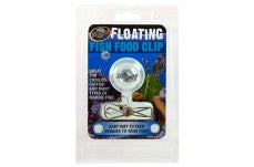 Zoo Med Floating Fish Food Clip Clear; Silver