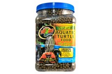 Zoo Med Natural Aquatic Turtle Food Growth Formula Dry Food 30 oz