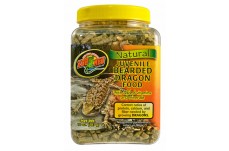 Zoo Med Natural Juvenile Bearded Dragon Dry Food 10 oz