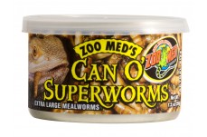 Zoo Med Can O Superworms Reptile Wet Food 1.2 oz