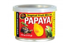 Zoo Med Fruit Mix-Ins Papaya Reptile Wet Food 3.4 oz