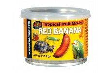 Zoo Med Fruit Mix-Ins Red Banana Reptile Wet Food 3.4 oz