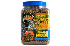 Zoo Med Natural Aquatic Turtle Food Growth Formula Dry Food 7.5 oz