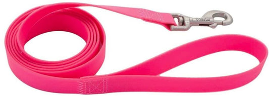 Coastal Pet Pro Waterproof Leash 3/4 INCH x 6 FEET Long Fuscia