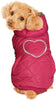 Fashion Pet Girly Puffer Dog Coat Pink