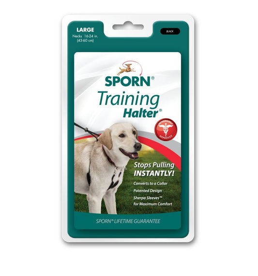 Sporn Original Training Halter for Dogs Red