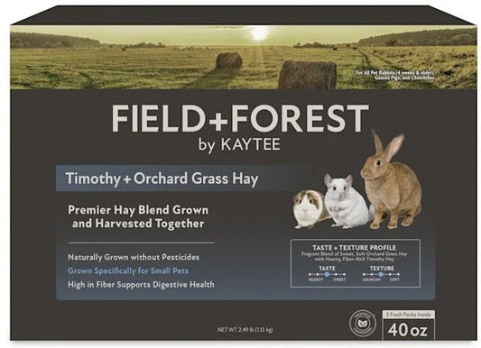 Kaytee Field and Forest Timothy and Orchard Grass Hay Blend