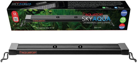 Aquatop SkyAqua LED Aquarium Light Fixture 6500K