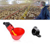1/5/12/15Pcs Feed Automatic Bird Coop Poultry Chicken Fowl Drinker Water Drinking Cups Livestock Feeding Watering Supplies - Super-Petmart