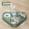 Dog Bowl Double Bowl Automatic Drinking Dog Food Bowl Rice Bowl - Super-Petmart