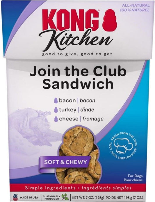 KONG Kitchen Join the Club Sandwich Dog Treat