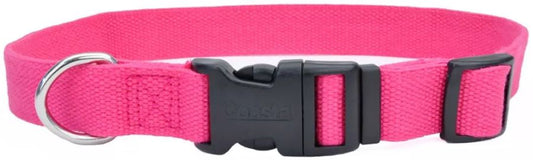 Coastal Pet New Earth Soy Adjustable Dog Collar Fuchsia