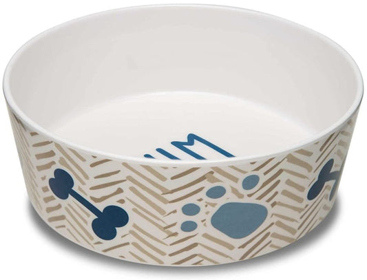 Loving Pets Dolce Moderno Bowl Yum Chevron Design